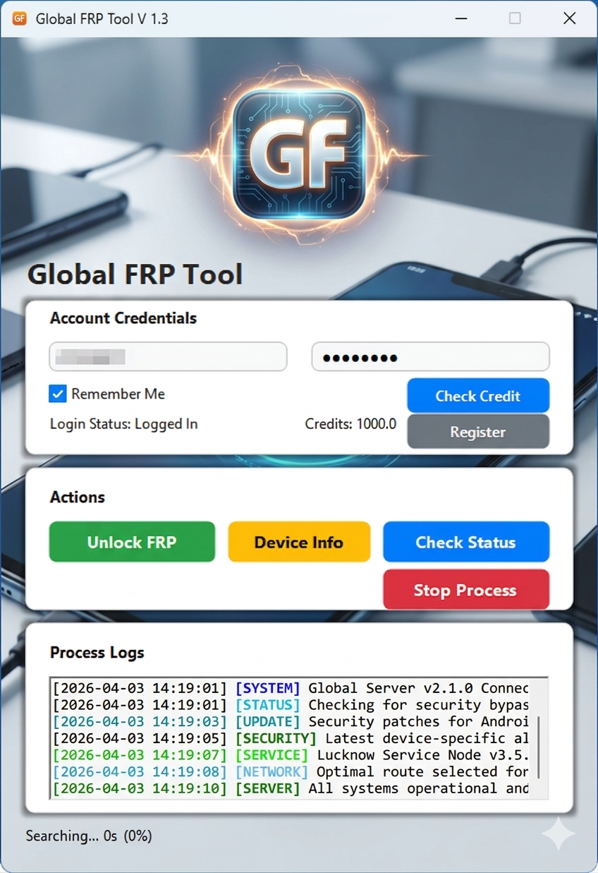 ( GFT ) Global Frp Tool Xiaomi Credit